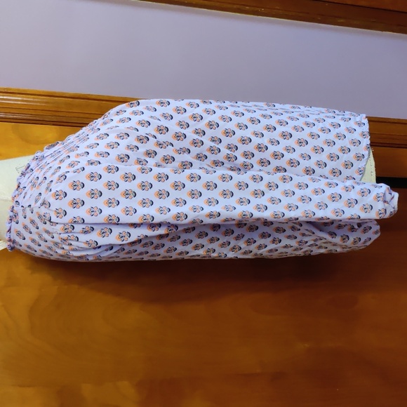 Matilda Jane Purple Patterned Top Size Med. - Picture 3 of 5